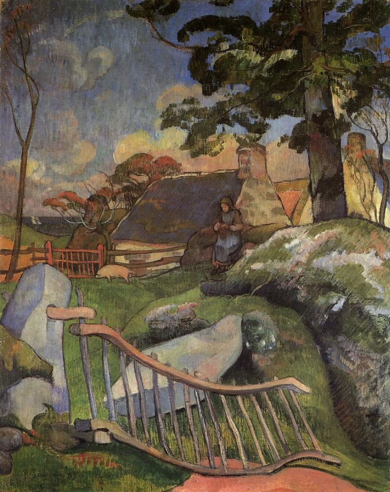 Paul Gauguin The Gate